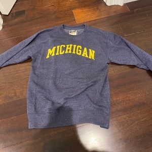 University of Michigan sweatshirt